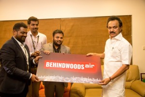 Behindwoods Air YouTube Channel Launch by M.K.Stalin