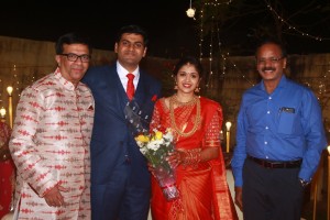 Y Gee Mahendra's Son Harshavardhana - Shwetha Reception