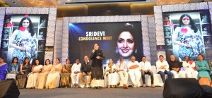 Sridevi Condolence Meet