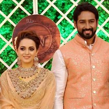 Actress Bhavana And Naveen Reception