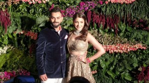 Virat Kohli And Anushka Sharma Reception