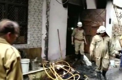 Four dead in Delhi after major fire breaks out.