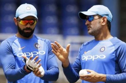 Dhoni reveals he stepped down as captain to prep Kohli for World Cup