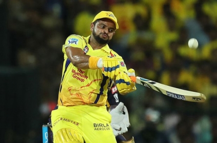 "Will be back next game," says Suresh Raina