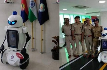 Chennai City Traffic Police introduces robots for traffic management