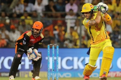 Chennai Super Kings beat SRH by 2 Wickets
