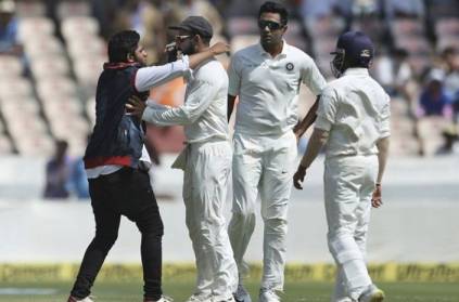 Fan breaches security to click selfie with Virat Kohli
