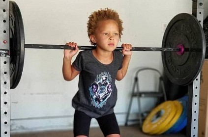 Five-year-old girl defies odds through her passion with Cross Fit