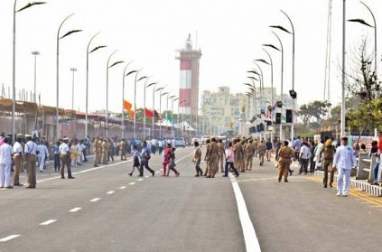List of traffic diversions in Chennai on Republic Day