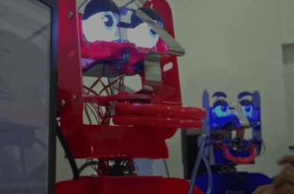 Made in Coimbatore Robot can imitate 25 human expressions