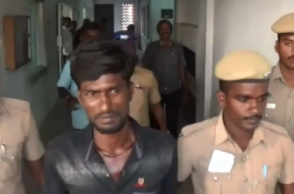 Rowdy who escaped from police, surrenders in court