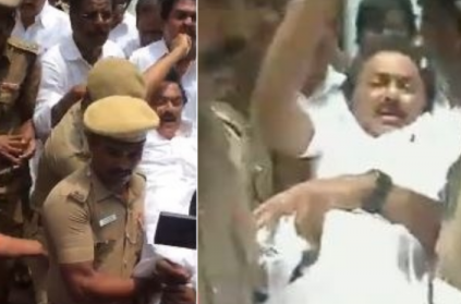 Stalin arrested for protesting against Thoothukudi shooting Stalin arrested for protesting against Thoothukudi shooting