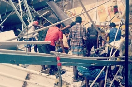 Shocking - 3 die after wall collapses in Adyar Ananda Bhavan