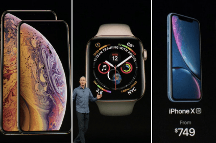 Apple launches new iPhones and Apple Watch