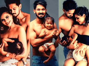 Actor Nakkhul's wife Sruti shares an emotional note about breastfeeding; viral pics