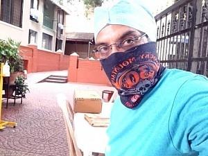 OMG! Actor turns security guard amidst Coronavirus pandemic; shares shocking pics!
