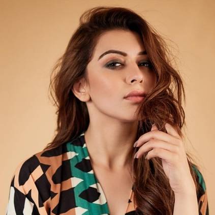 Actress Hansika gets injured in Maha’s stunt sequence Actress Hansika gets injured in Maha’s stunt sequence