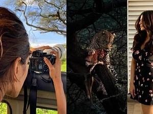 Actress Malavika Mohanan flashes her photography skills in social media.