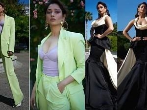 Actress Tamannaah Bhatia's latest photos at Cannes Film Festival 2022