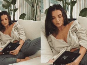 Amy Jackson shares a quote she read in a book
