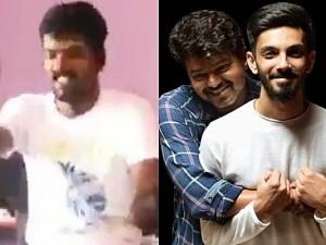 Anirudh praises fan who played VaathiComing song Vijay’s Master