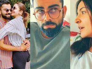Anushka Sharma cheers for husband Virat Kohli, posts his reaction on Instagram.