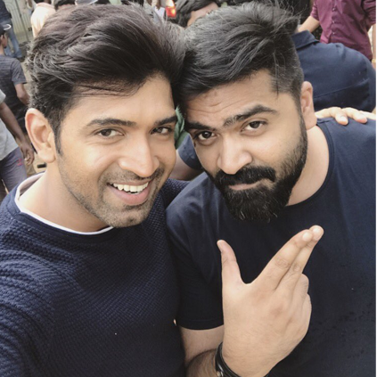 Arun Vijay posts photo with Simbu