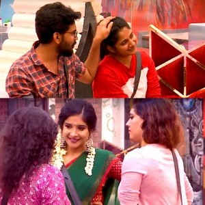 Bigg Boss 3 September 3 promo 3 Vanitha speaks to Sakshi Agarwal about Kavin and Losliya