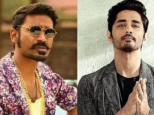 BREAKING: Dhanush's director teams up with Siddharth for his next - Full deets!
