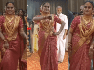 Bride's wedding dance for the groom, to Prashanth's 'Mambattiyan' song goes viral