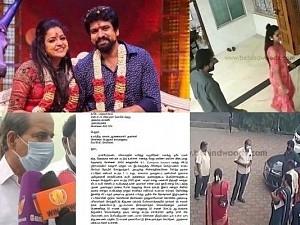 CCTV video 2 days before VJ Chitra death and Complaint of Hemnath's father to police