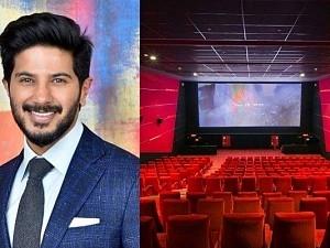 Dulquer is happy and so are we: “So nice to hear it’s back in cinemas!”