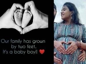 Famous Tamil TV anchor becomes a happy father, shares his kutty story