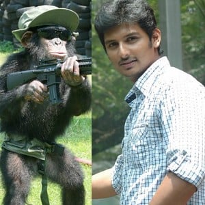 WOW: Jiiva's next movie to feature real life Chimpanzee!