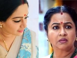 Meera Krishna negative lead in Chithi 2 ft Radikaa Sarathkumar