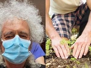 Musician Brian May hospitalised after tearing butt muscles