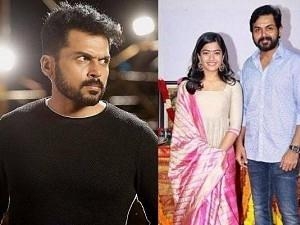 Official update on Karthi's much awaited Sulthan - 