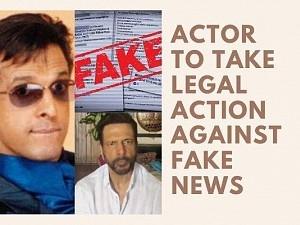 Popular actor to take legal action against fake news about him ft Jaaved Jaaferi
