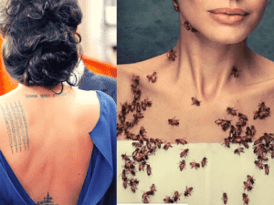 Trending VIDEO: Famous actress gets covered in bees for 18 minutes - here's why!