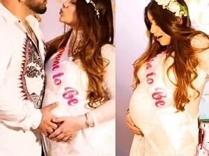 Trending: Popular singer welcomes baby with wife; shares first pic in style!