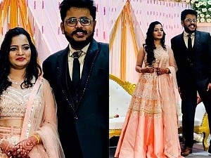 Popular Vijay TV fame singer gets married pics go viral