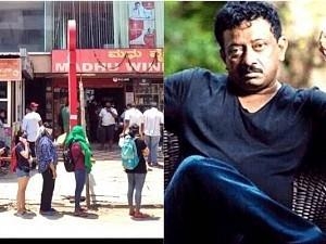 Ram Gopal Varma comments on women buying liquor