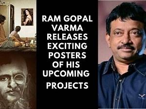 Ram Gopal Varma releases exciting posters of his upcoming projects!