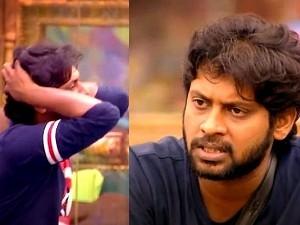 Rio Raj cries as he could not bear the tortures of other housemates inside the Bigg Boss Tamil 4 house