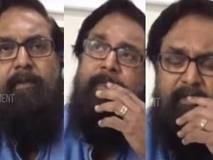 Sarath Kumar cries in an interview talking about Chiranjeevi