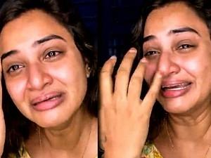 Sembaruthi serial actress Aishwarya aka Janani Ashok Kumar tears up, video