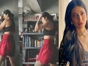 VIDEO: Shruti Haasan leaves netizens stunned with her fiery workout!