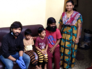 Snehan offers help to Billa 2 actor Theepetti Ganesan, funds his children's education