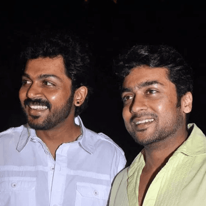 Suriya and Karthi song promo!