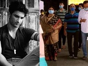 Sushant Singh Rajput's father and family members reach Mumbai - Pictures